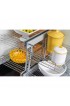 Pantry Organizers| Rev-A-Shelf 32.25-in W x 21-in H 2-Tier Pull Out Metal Cabinet Organizer - CH53443
