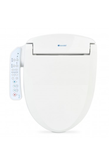 Toilet Seats| Brondell Swash CL510 White Elongated Slow-Close Heated Bidet Toilet Seat - BB22900
