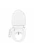 Toilet Seats| Brondell Swash CL510 White Round Slow-Close Heated Bidet Toilet Seat - RS11473