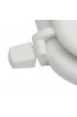 Toilet Seats| Project Source White Round Toilet Seat - CD33953