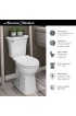 Toilets| American Standard Edgemere Bone Elongated Chair Height 2-piece WaterSense Toilet 12-in Rough-In Size (Ada Compliant) - AM09933
