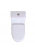 Toilets| Kingston Brass Courtyard White Dual Flush Elongated Standard Height WaterSense Toilet 12-in Rough-In Size - AD28035