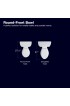 Toilets| KOHLER Cimarron White Round Chair Height 2-piece WaterSense Toilet 12-in Rough-In Size (Ada Compliant) - NP14302