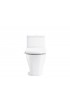 Toilets| KOHLER Reach Curv White Dual Flush Compact Elongated Standard Height WaterSense Toilet 12-in Rough-In Size with Bidet - XS58940
