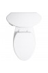 Toilets| Sterling Brella White Elongated Chair Height 2-piece WaterSense Toilet 12-in Rough-In Size (Ada Compliant) - OC32611