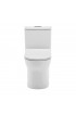 Toilets| Swiss Madison Burdon Glossy White Dual Flush Elongated Chair Height Toilet 12-in Rough-In Size - FN86757