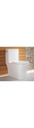 Toilets| Swiss Madison Concorde Glossy White Elongated Standard Height Toilet 12-in Rough-In Size - VT22740