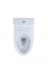 Toilets| TOTO Aquia Cotton White Dual Flush Elongated Chair Height 2-piece WaterSense Toilet 12-in Rough-In Size - VP01347