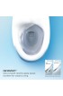 Toilets| TOTO Aquia Cotton White Dual Flush Elongated Chair Height WaterSense Toilet 12-in Rough-In Size - GD89439