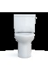 Toilets| TOTO Drake Cotton Elongated Standard Height 2-piece WaterSense Toilet 12-in Rough-In Size (Ada Compliant) - AJ96321