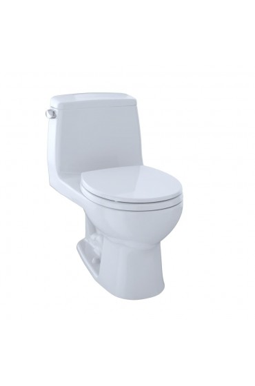 Toilets| TOTO Ultimate Cotton White Round Standard Height Toilet 12-in Rough-In Size - OM01919