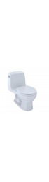 Toilets| TOTO Ultramax Cotton White Round Standard Height Toilet 12-in Rough-In Size - WD13814