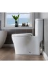 Toilets| Woodbridge Classic White Dual Flush Elongated Chair Height WaterSense Toilet 12-in Rough-In Size - WP54563