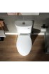 Toilets| Woodbridge Classic White Dual Flush Elongated Chair Height WaterSense Toilet 12-in Rough-In Size - WP54563