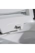 Toilets| Woodbridge Victoria White Dual Flush Elongated Chair Height Smart WaterSense Toilet 12-in Rough-In Size with Bidet - BJ19866