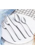 20-Piece Silverware Set Flatware Set Stainless Steel Cutlery Kitchen Utensil Set Tableware Service for 4