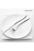 40-Piece Silverware Set HaWare Stainless Steel Flatware Service for 8 Modern Tableware Cutlery for Home Elegant Eating Utensils Include Knives Spoons Forks Mirror Polished Dishwasher Safe
