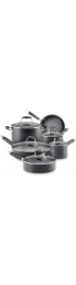 Anolon Advanced Hard Anodized Nonstick Cookware Pots and Pans Set 11 Piece Graphite