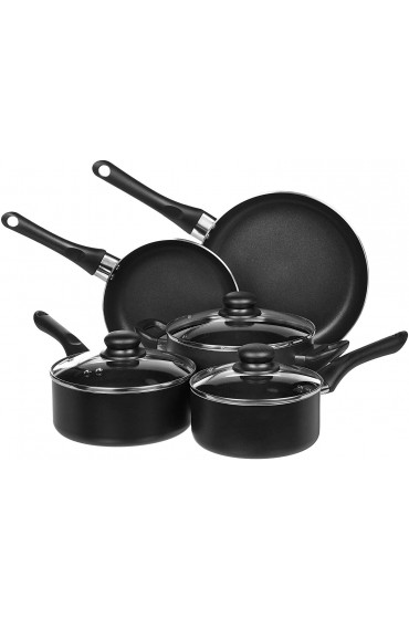 Basics Non-Stick Cookware Set Pots and Pans 8-Piece Set