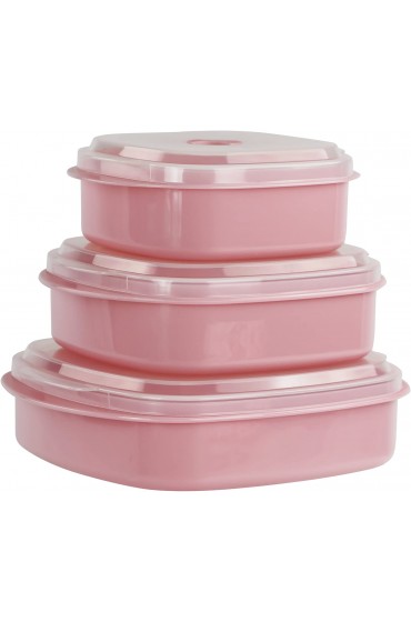 Calypso Basics 6-Piece Microwave Cookware Set Pink