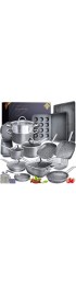 Granite Cookware Sets Nonstick Pots and Pans Set Nonstick 23pc Kitchen Cookware Sets Induction Cookware Induction Pots and Pans for Cooking Pan Set Granite Cookware Set Non Sticking Pan Set
