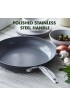 GreenPan Valencia Pro Hard Anodized Healthy Ceramic Nonstick 12 Frying Pan Skillet PFAS-Free Induction Dishwasher Safe Oven Safe Gray