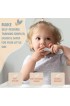 Jocate Silicone Baby Spoons for Baby Led Weaning 3 Pack First Stage Toddler Utensils for Baby Feeding Food Grade Soft Silicone Spoon Set for Self Feeding Blue