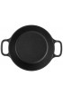 Lodge Cast Iron Round Pan 8 in Black
