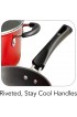 NEW 9-Piece Simple Cooking Nonstick Cookware Set Red