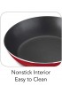 NEW 9-Piece Simple Cooking Nonstick Cookware Set Red