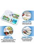 PAW Patrol Dining Set For Kids 3 PC Themed Dinnerware Set by Dinneractive Dog Cartoon Toddler Plates Baby Dishes