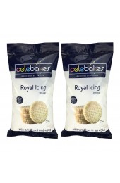 Celebakes By CK Products White Royal Icing Mix 16 oz 2 Pack