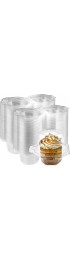 Clear Individual Cupcake Containers Stackable Cupcake Boxes Cupcake Holder With Lid Airtight Box Disposable Cupcake Containers Cupcake Plastic Containers Dome Cupcake Carrier Bpa Free Cupcake Holders Individual 50 Pack