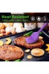 HOTEC Silicone Heat Resistant Marinading Meat Grill Basting Pastry Brush for Oil Butter Sauce Sausages Desserts Turkey Baster Grill Barbecue Multicolor