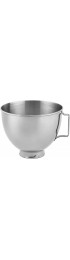 KitchenAid Stainless Steel Bowl  4.5-Quart Silver