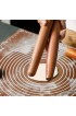 Muso Wood Sapele Wooden French Rolling Pin for Baking Tapered Roller for Fondant Pie Crust Cookie Pastry French 15-3 4inch