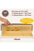 Unbleached Parchment Paper Roll for Baking 15 in x 210 ft 260 Sq.Ft Baking Paper with Slide Cutter Heavy Duty & Non-stick Brown Parchment Paper for Cooking Air Fryer Steaming Bread Cookies