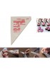 yueton Pack of 100 Disposable Cream Pastry Bag Cake Icing Piping Decorating Tool
