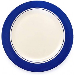 Bowla Melamine Dinner Plates Set Set of 6 indoor or ourdoor plates 11" -6 Piece Set Zoo Birds A