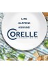 Corelle Service for 6 Chip Resistant City Block dinner plates 18-piece