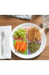 Health Beet Portion Control Plate Choose MyPlate for Teens and Adults Nutrition Plate and Dairy Bowl with Food group Sections English language Plate with Dairy Bowl Set of 4