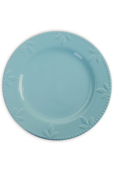 Signature Housewares Sorrento Collection Dinner Plates Set of 4 11 Aqua