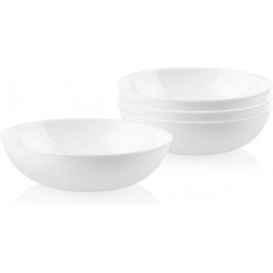 Corelle Chip Resistant Meal Bowl 46 oz 4 Pack White