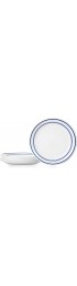 Corelle Classic Café Blue Dinner Plates 8-Piece