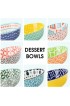 DeeCoo Cereal Bowls,Set of 8 Porcelain Bowls 4.75 Inch Diameter,10 Fluid Ounces 1.25 Cup Vibrant Colors Soup Bowls Cute Oatmeal Bowls for Pasta Small Salad Stews Rice Yoghurt Dessert Poke