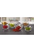 Godinger Bowl Set Mini Crystal Prep Dip Dessert Bar Dish Bowls Set of 6 2oz