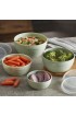 KitchenAid Prep Bowls with Lids Set of 4 Pistachio