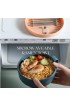 Microwave Ramen Bowl Set Noodle Bowls With Lid Speedy Ramen Cooker In Minutes BPA Free and Dishwasher Safe For Office College Dorm Room Instant Cooking