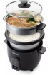 Aroma Housewares ARC-363-1NGB 3 Uncooked 6 Cups Cooked Rice Cooker Steamer Multicooker 2-6 cups Silver