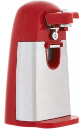Basics Electric Can Opener Red
